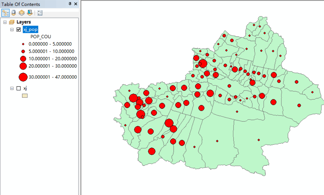 新疆人口密度图图片