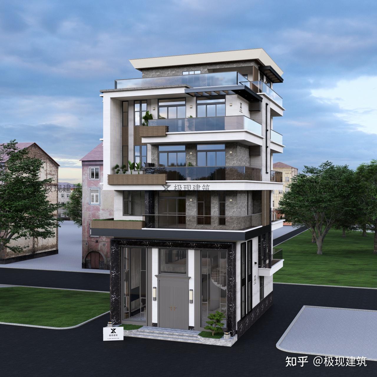 广东湛江丨六层现代风格自建别墅 - 知乎