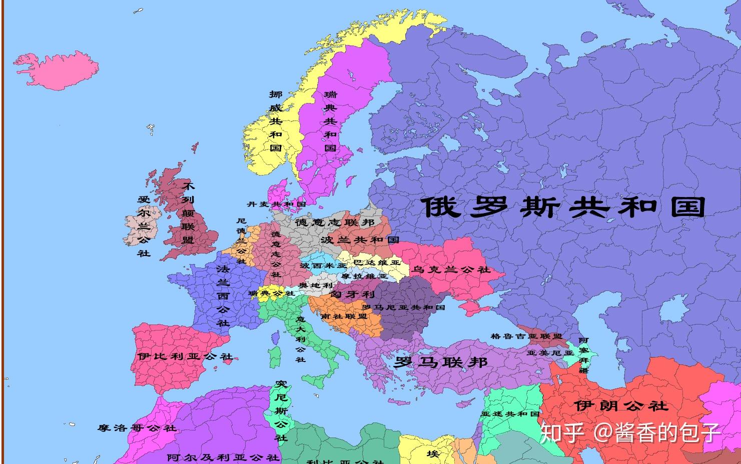 kaiserreich欧洲地图图片