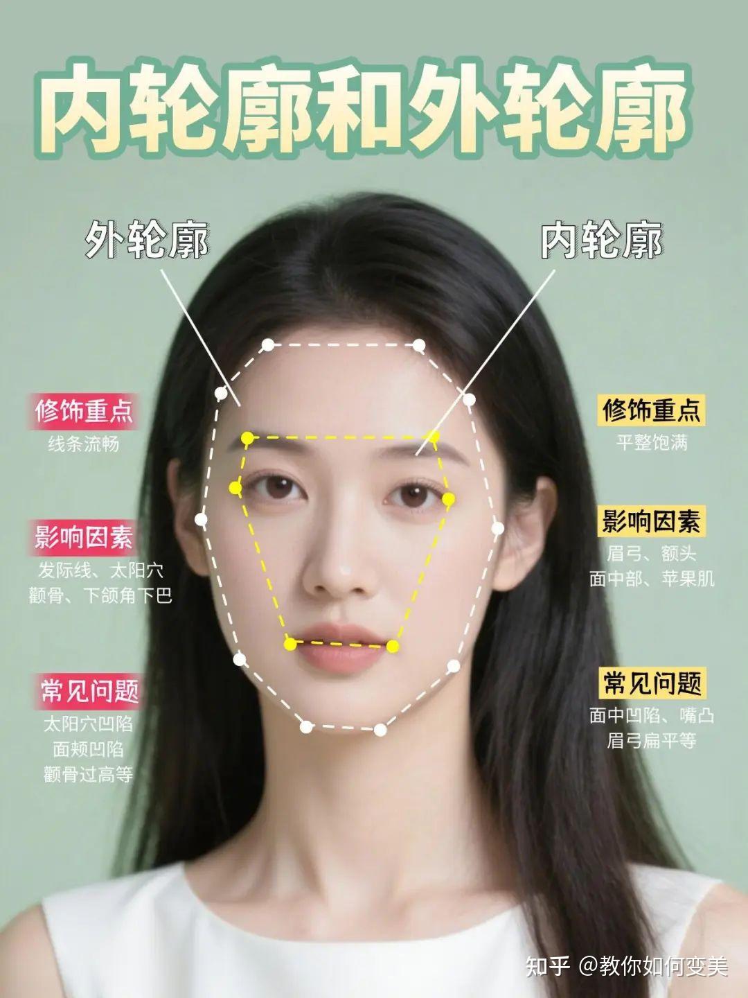 一张图看懂面部美学C位密码~ - 知乎