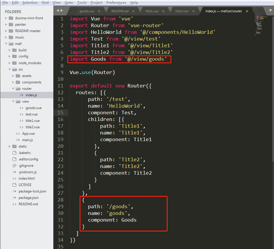 5vuerouter之什么是编程式路由