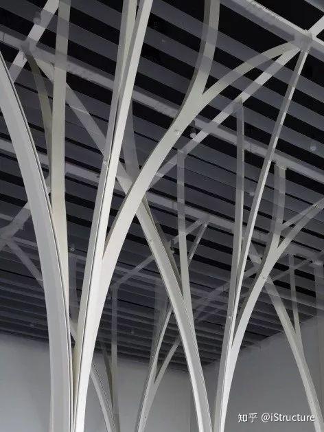 像树一样生长树形柱