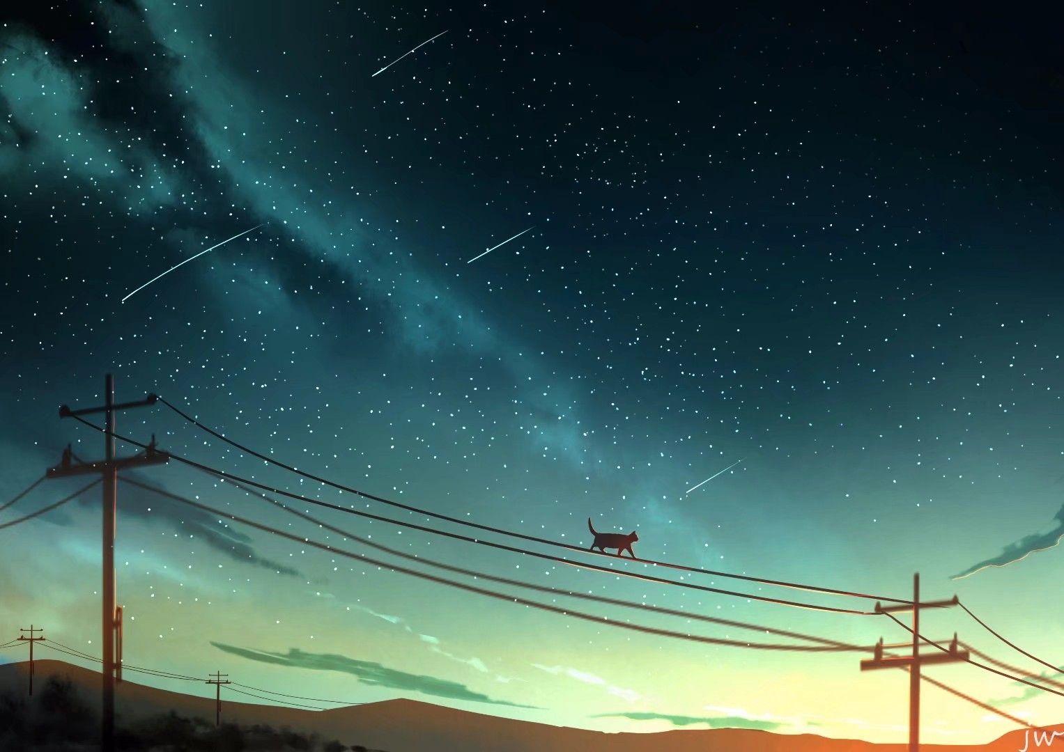 可以给我分享一些天空星辰之类的壁纸吗