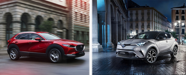 马自达cx 30对比丰田chr 丰田奕泽 买丰田奕泽后悔了