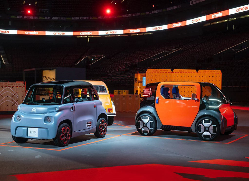 法系版迷你可爱多雪铁龙ami国内首发亮相