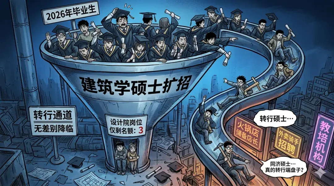 行业的荒诞：建筑硕士集体失业，设计院招人却不敢写薪资 - 知乎