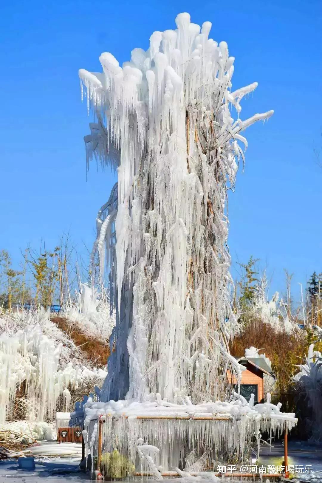 洛阳万安山冰挂嘉年华你确定还不来吗