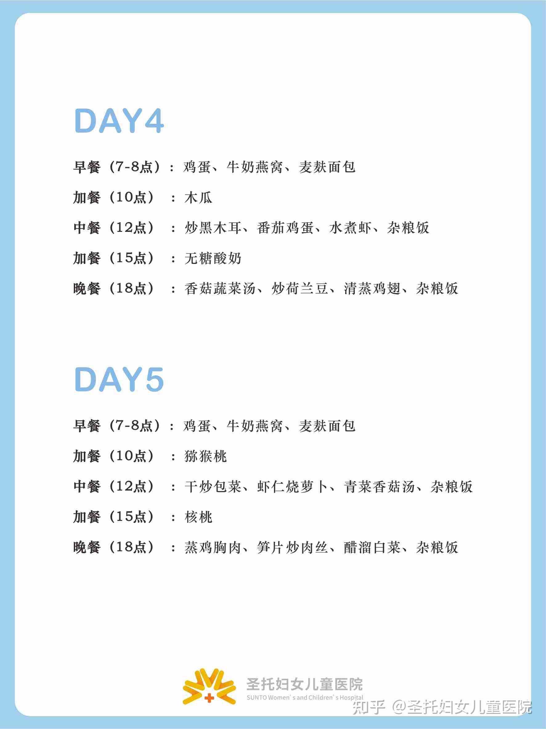 妊娠糖尿病控糖饮食一周大合集