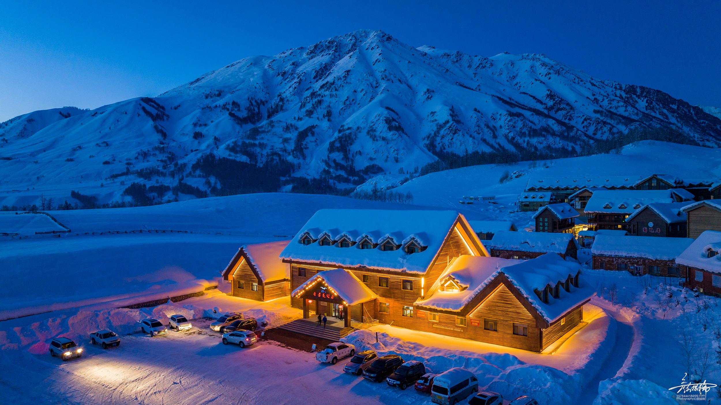 新疆旅行岁末的禾木凛冬已至