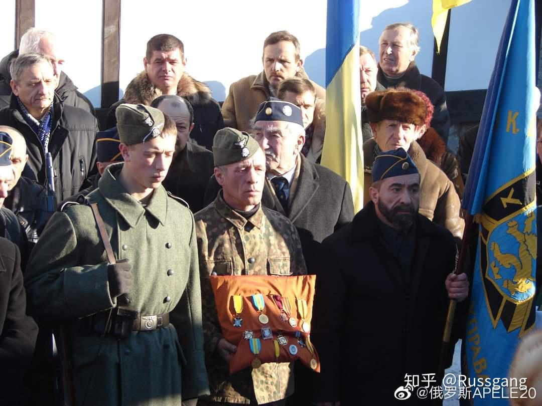 二战ss武装党卫军的东方志愿者真的禁止佩戴ss双闪电的黑底领章吗