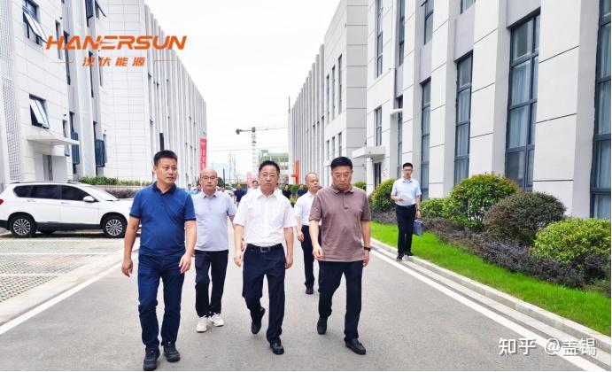 宣城市委常委,常务副市长王珏一行莅临汉伏能源安徽基地调研考察