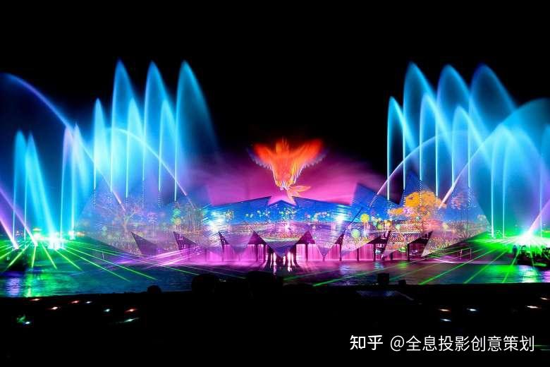 水幕电影灯光秀,光与影的科技带来了超震撼的视觉享受! - 知乎