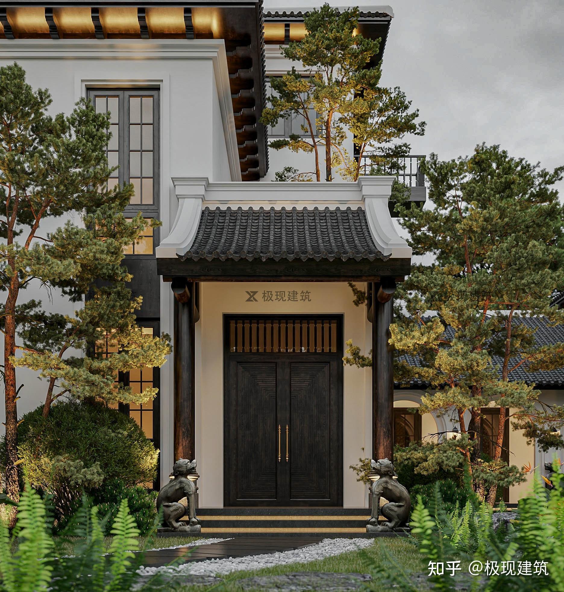新中式宅院：传统与现代的完美融合 - 知乎