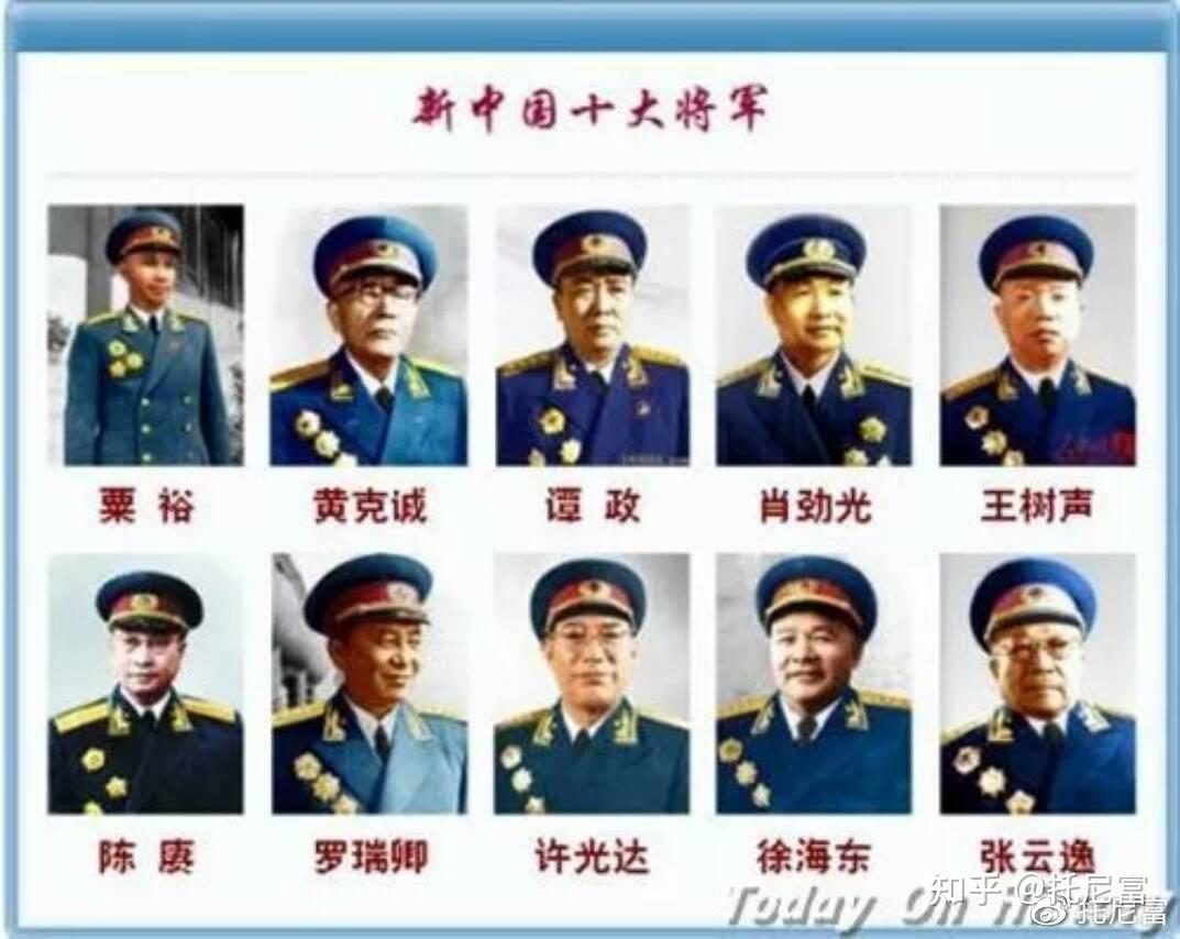 十大元帅称呼趣闻:”四老、三总、三没有” - 知乎