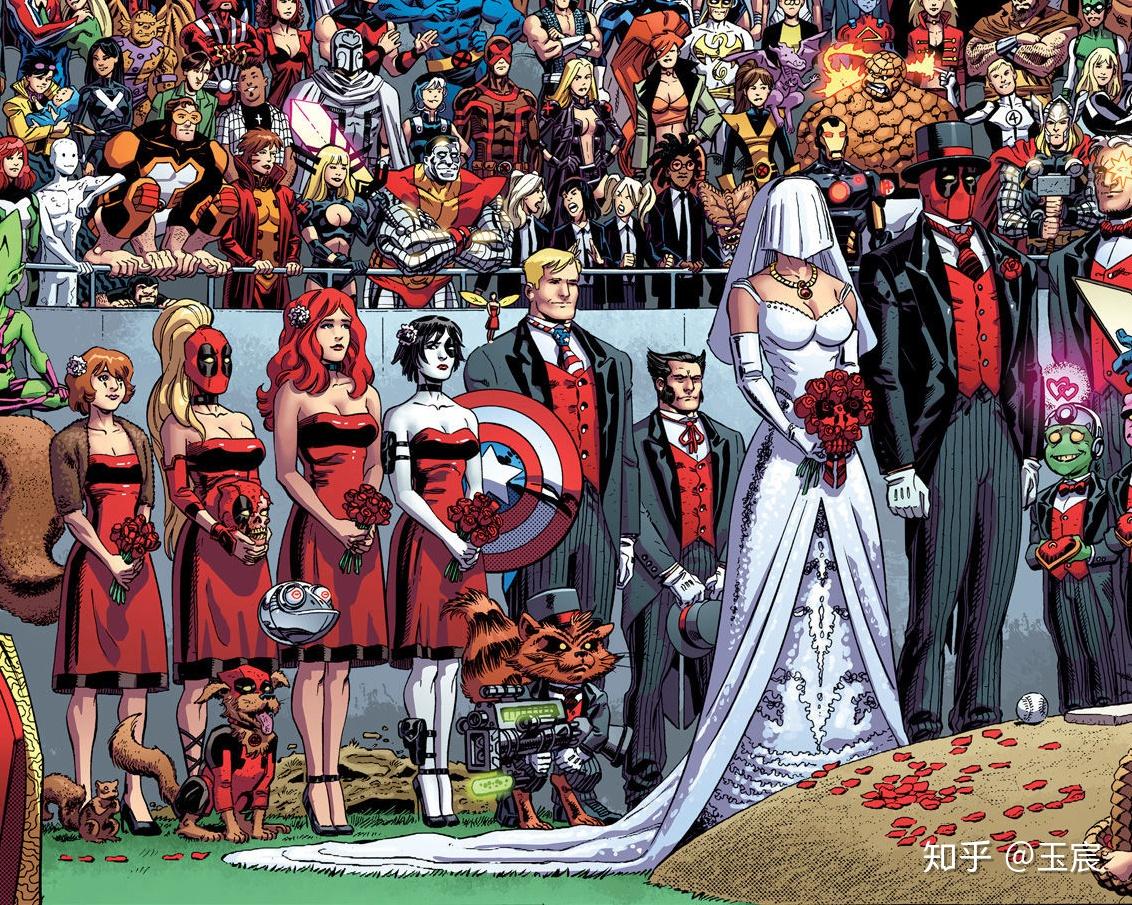 漫威死侍的正房老婆恶魔女王夏坷拉一个可以变成暴龙的奇女子