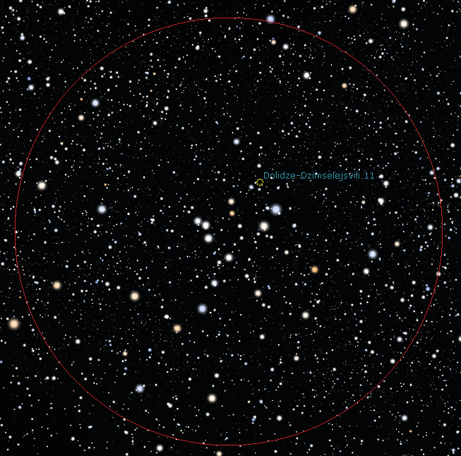 精选小众疏散星团图