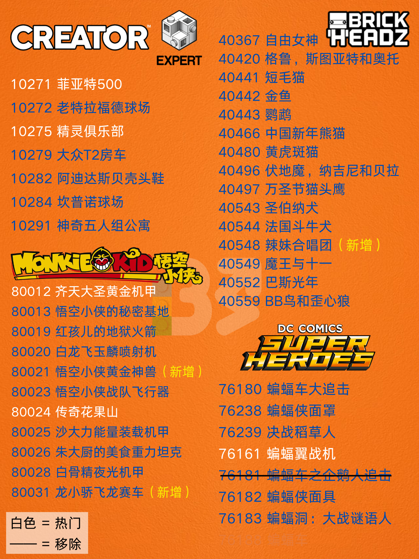 乐高绝版清单忍者再战两年五月版