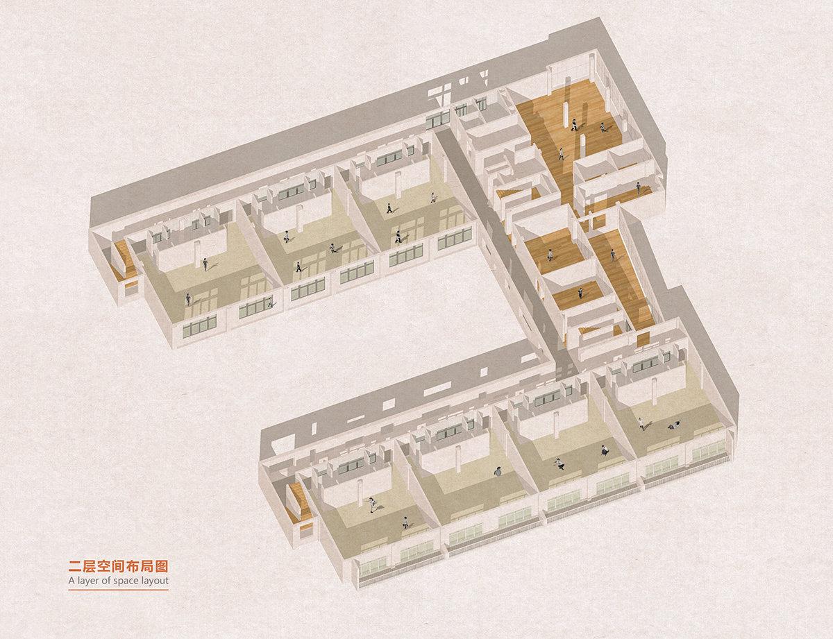 ▼负一层空间布局图