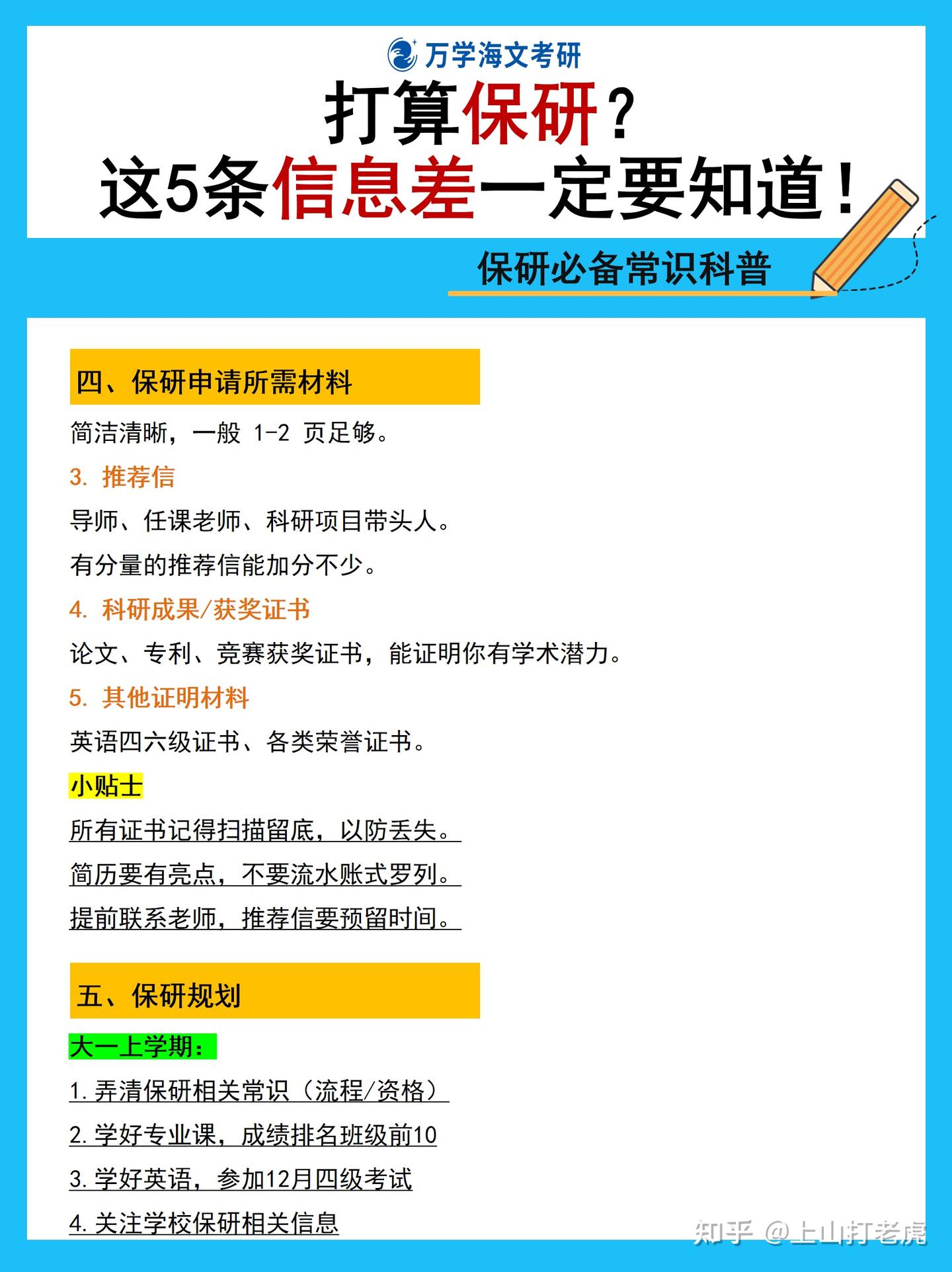 打算保研？这5条信息差一定要知道！ - 知乎