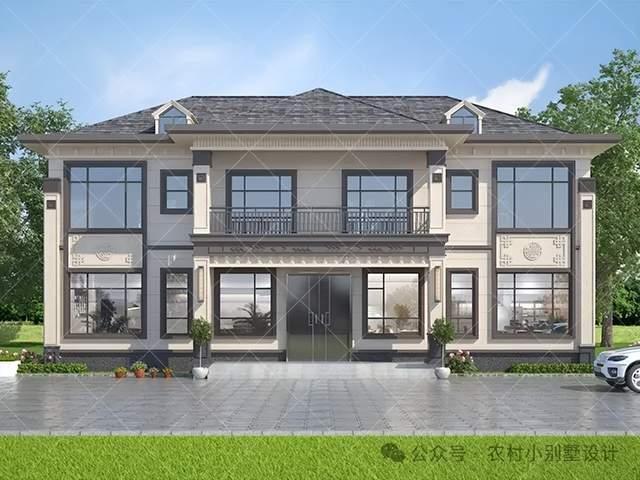 24套二层双拼兄弟农村自建房别墅,二层乡村别墅住宅自建房设计 - 知乎