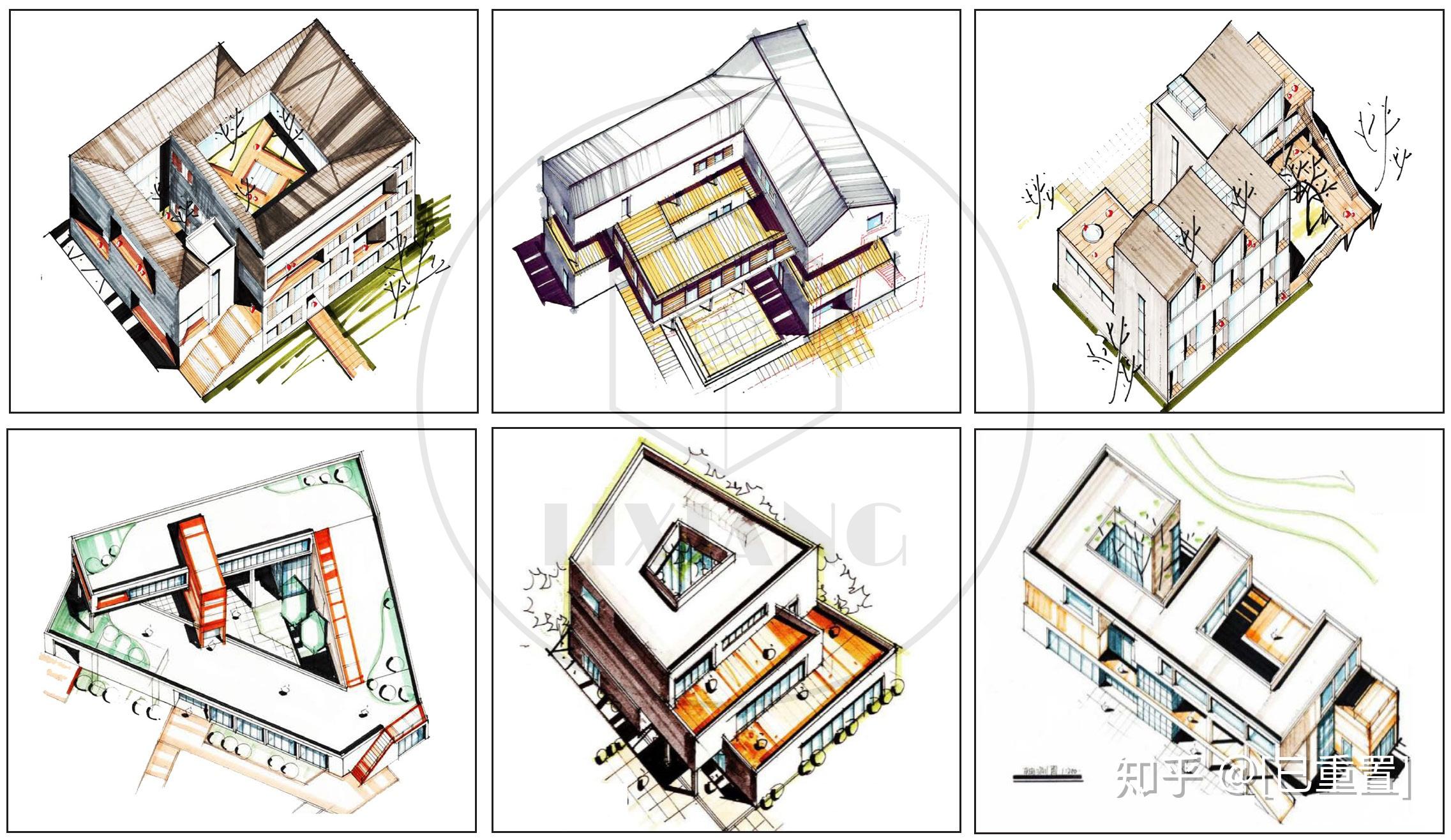 关于建筑案例抄绘和学习的超全总结