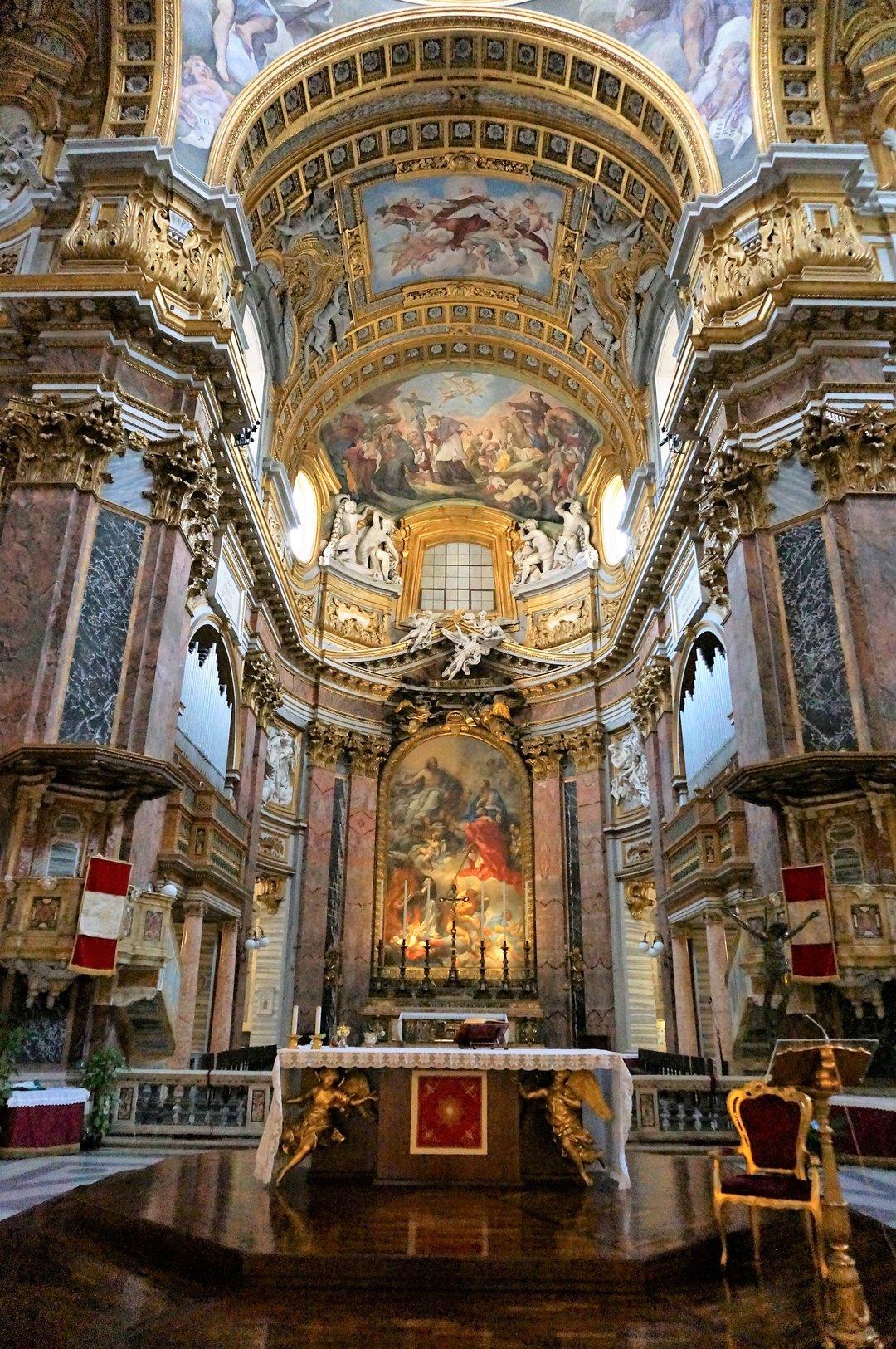 罗马几座小教堂集锦圣王路易堂四泉圣嘉禄堂奎琳岗圣安德肋堂