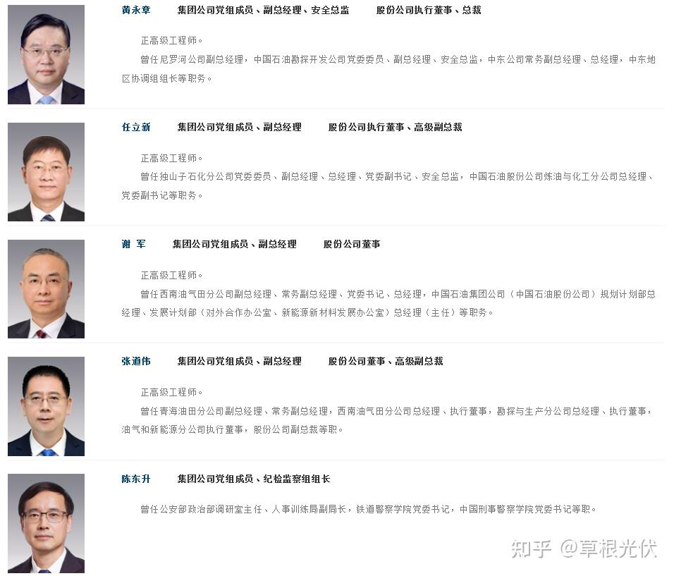 最新，2025年25家能源央企领导人详情 - 知乎