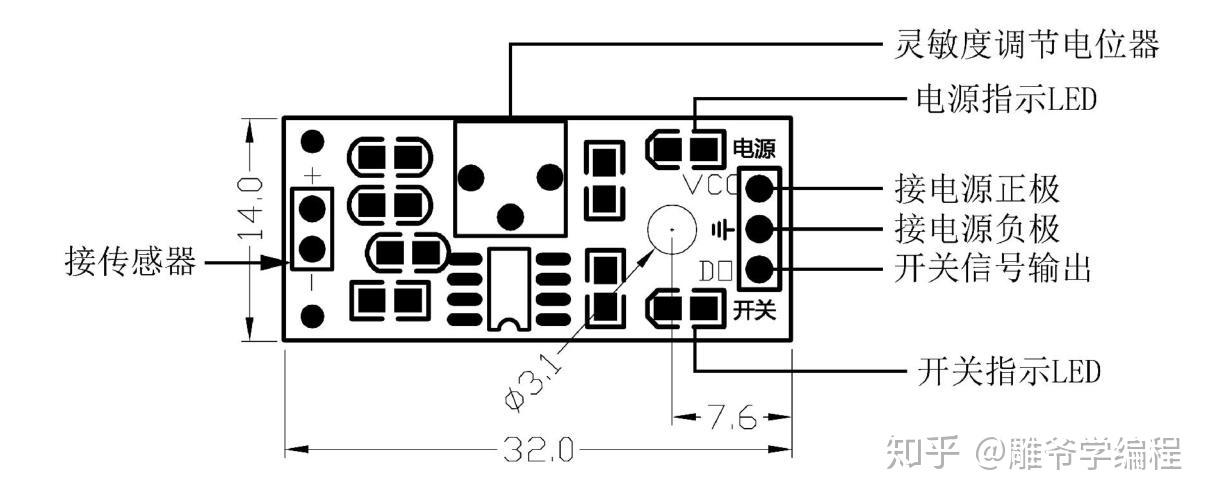 「雕爷学编程」arduino动手做(08)——湿度传感器模块