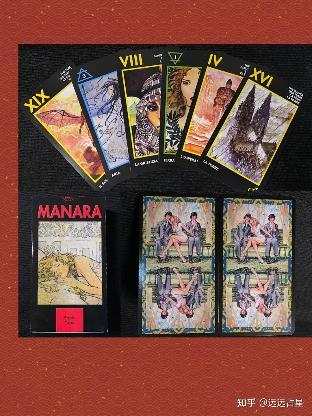 manara tarot 色*塔罗牌04最经典的韦特牌,大多数所有的塔罗师以及