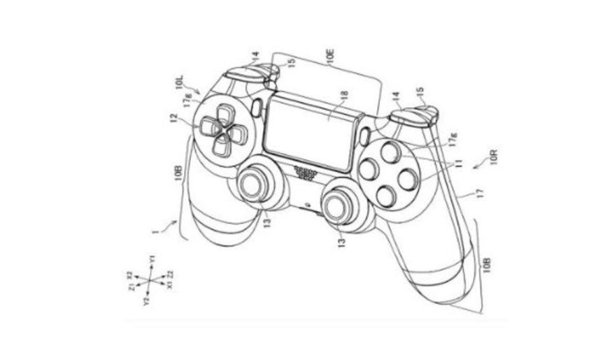 索尼playstation5dualshock手柄新专利