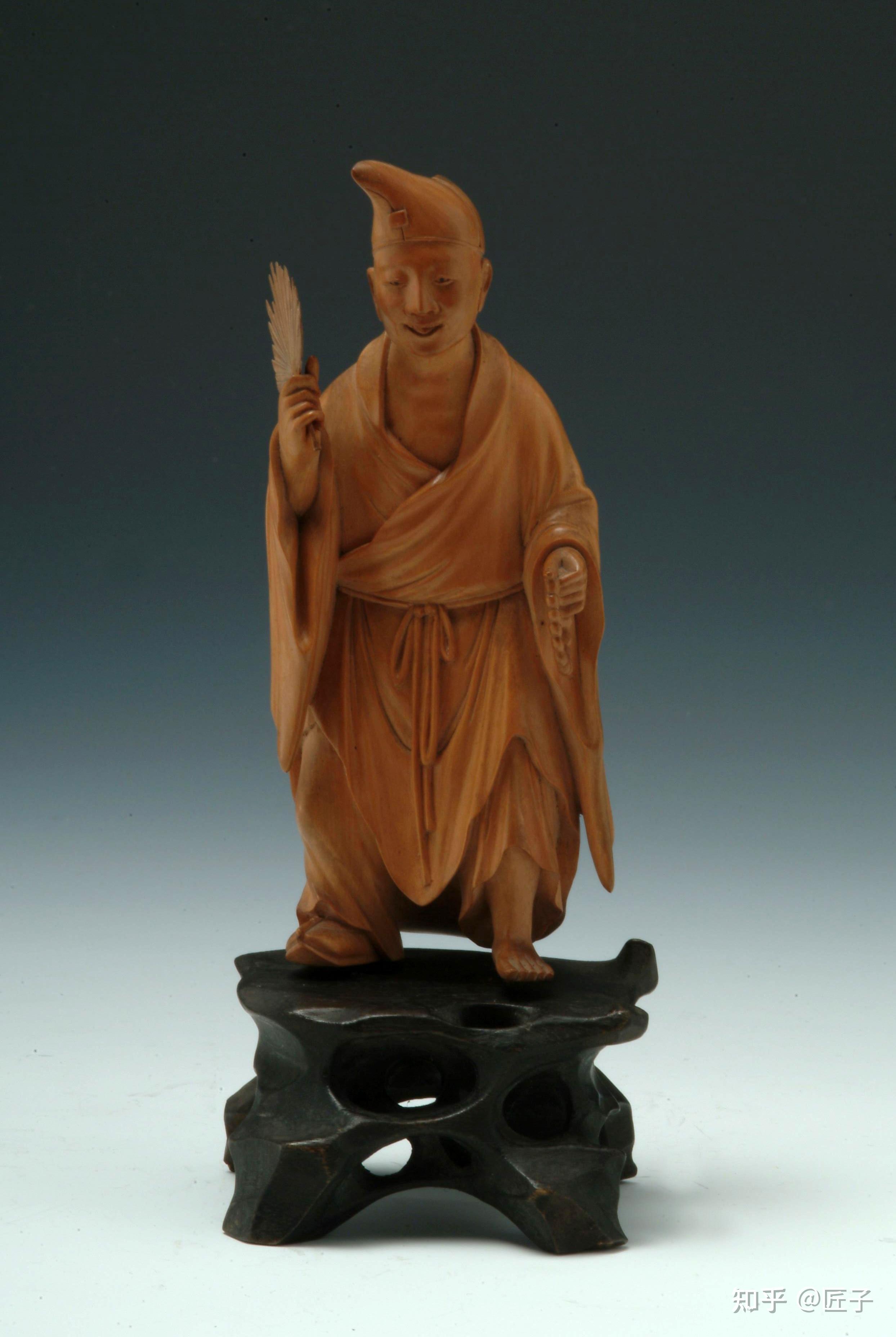 朱子常 黄杨木雕济公 - 知乎