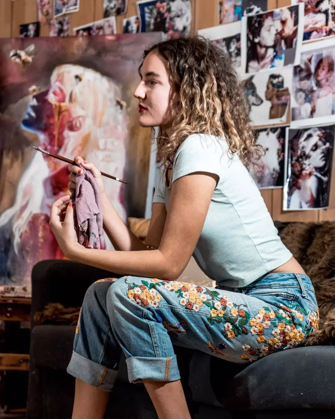 16岁一幅画卖到80000元起这位外国女画家为何这么厉害