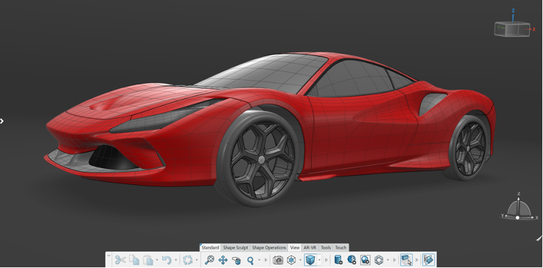 细分曲面建模(catia ima)对汽车造型设计流程的影响分析 - 知乎
