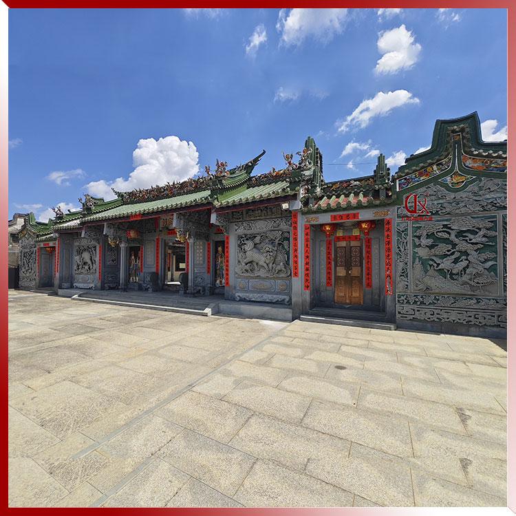 祠堂门面浮雕石雕图片 潮汕古建筑之美 - 知乎