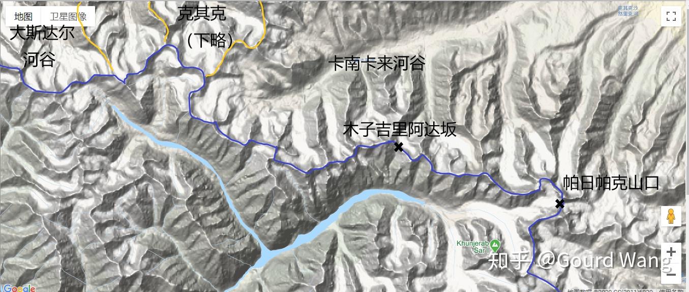 中-巴边界走向(1)——从5587高地到克勒青河谷