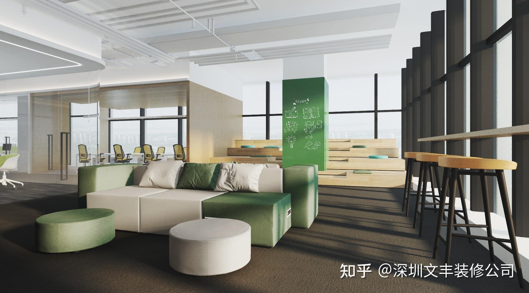 色彩设计在办公室装修中能起到什么重要作用？ - 知乎
