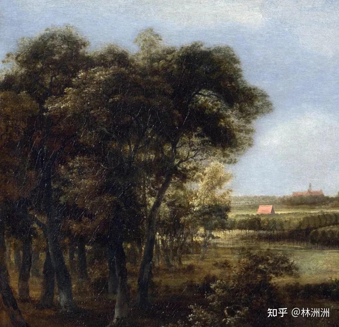 最平凡的风景《林间小道》|荷兰画家|梅因德尔特.霍贝玛