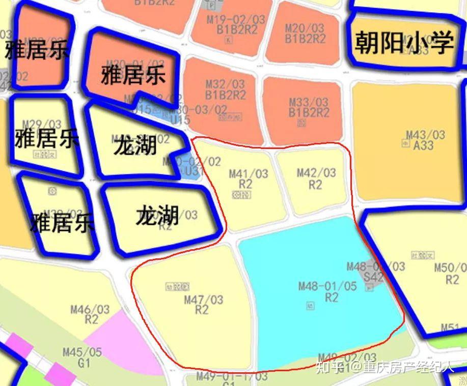 重庆蔡家p分区规划图图片