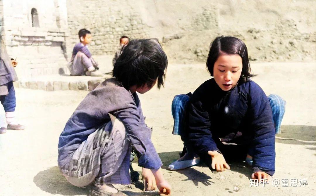 1946年彩色照片：“旧社会”的农村，原来是这个样子 - 知乎