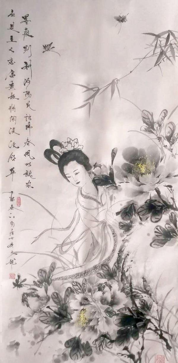 知名牡丹画家李文龙