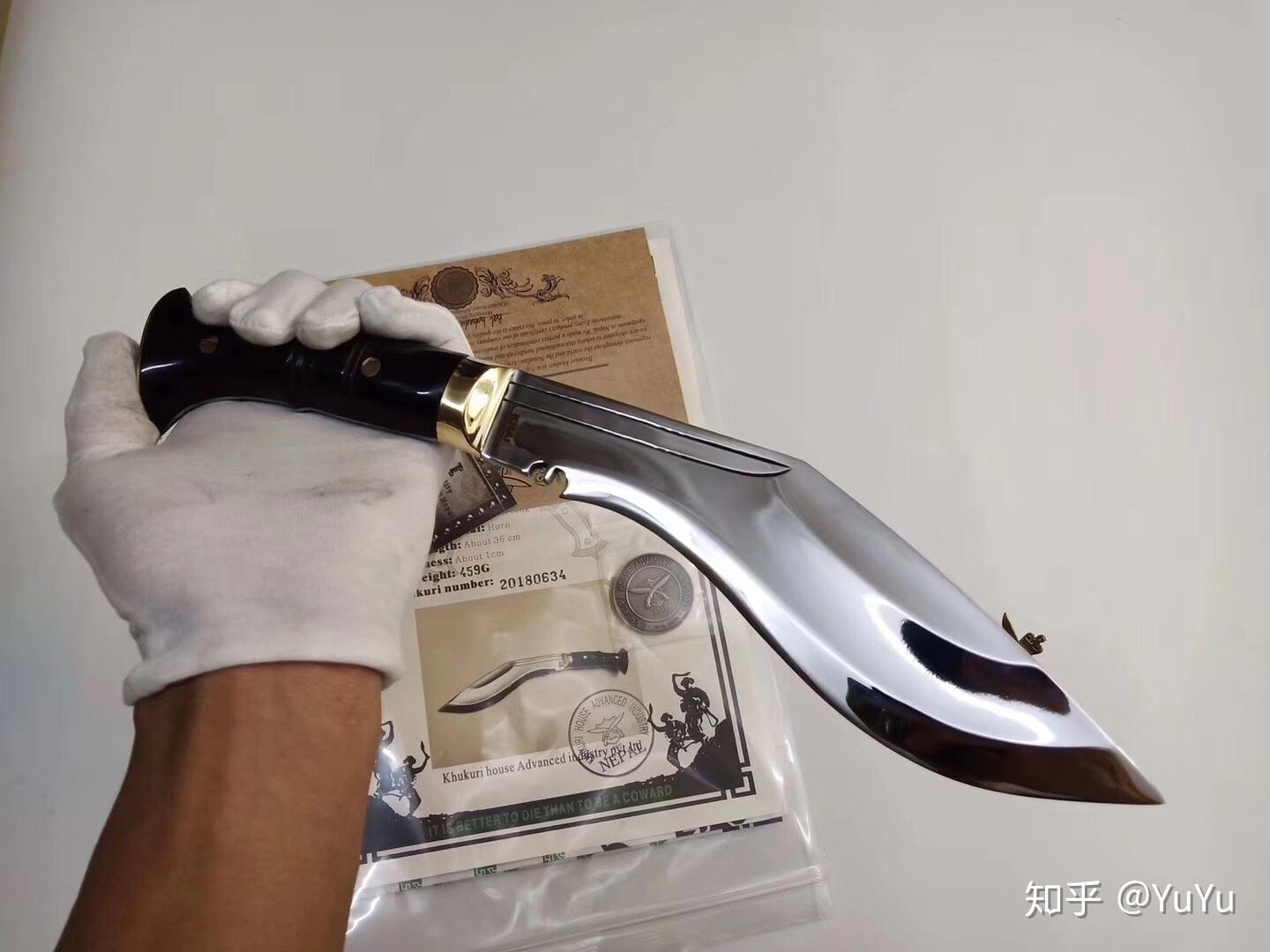 khai中型廓尔喀牛角柄帕纳瓦