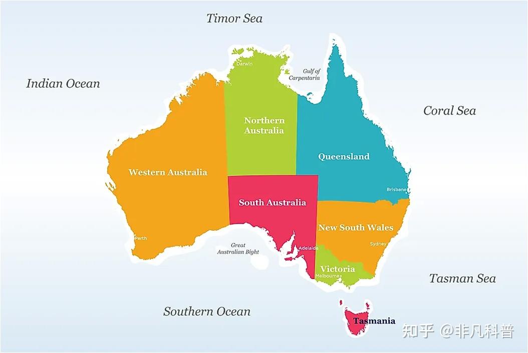 澳大利亚属于哪个洲图片