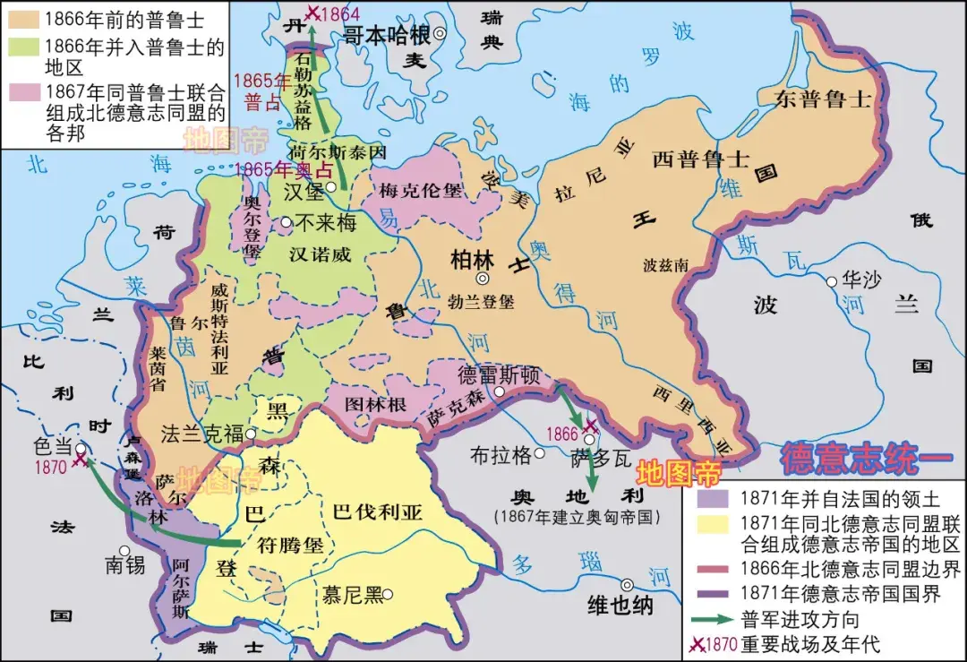 一战后的德国地图图片