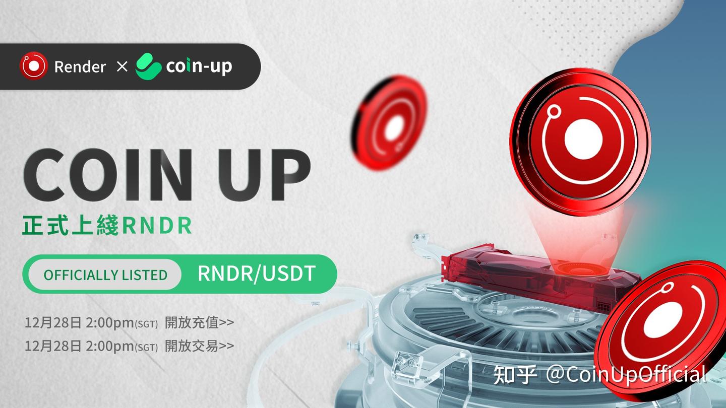 CoinUp今日上新BAT、RNDR、REN、SOS，你准备好了吗？ - 知乎