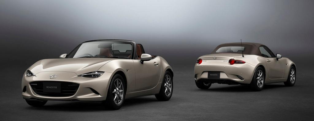 马自达发布2023款mx-5 提供全新车色与复古棕色软顶