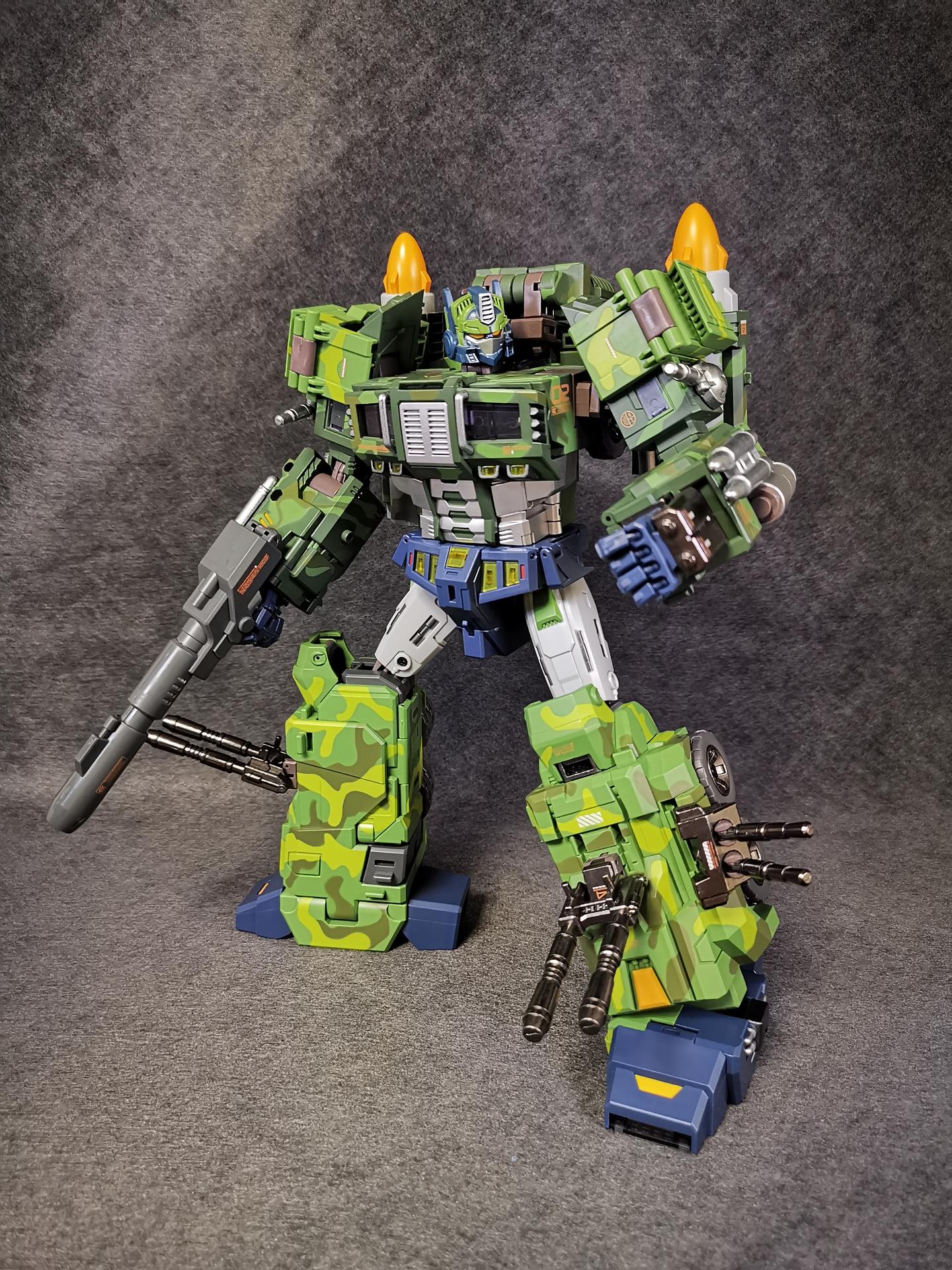 tfc迷彩色滚雷擎天柱开箱