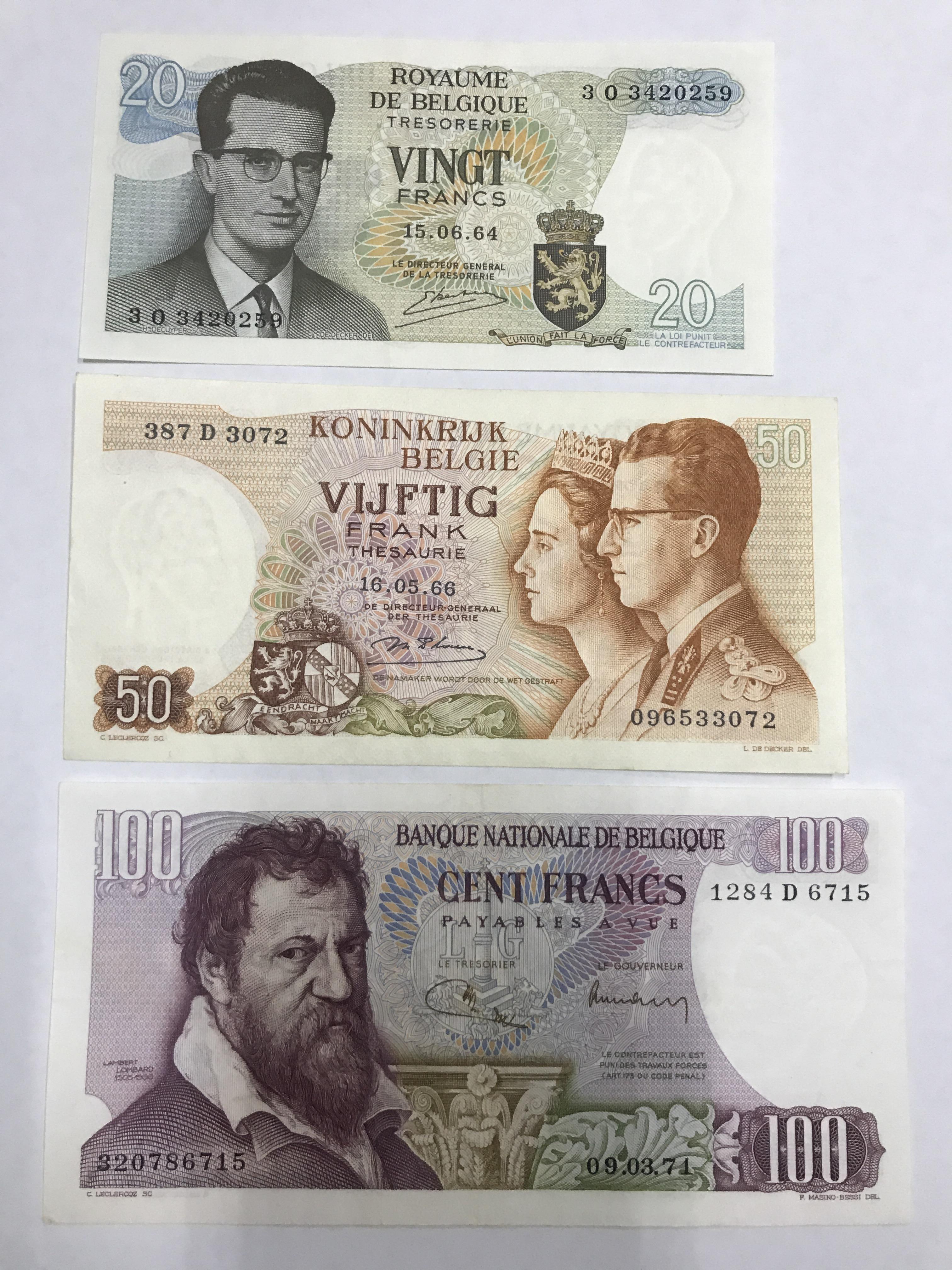 比利时纸币图片