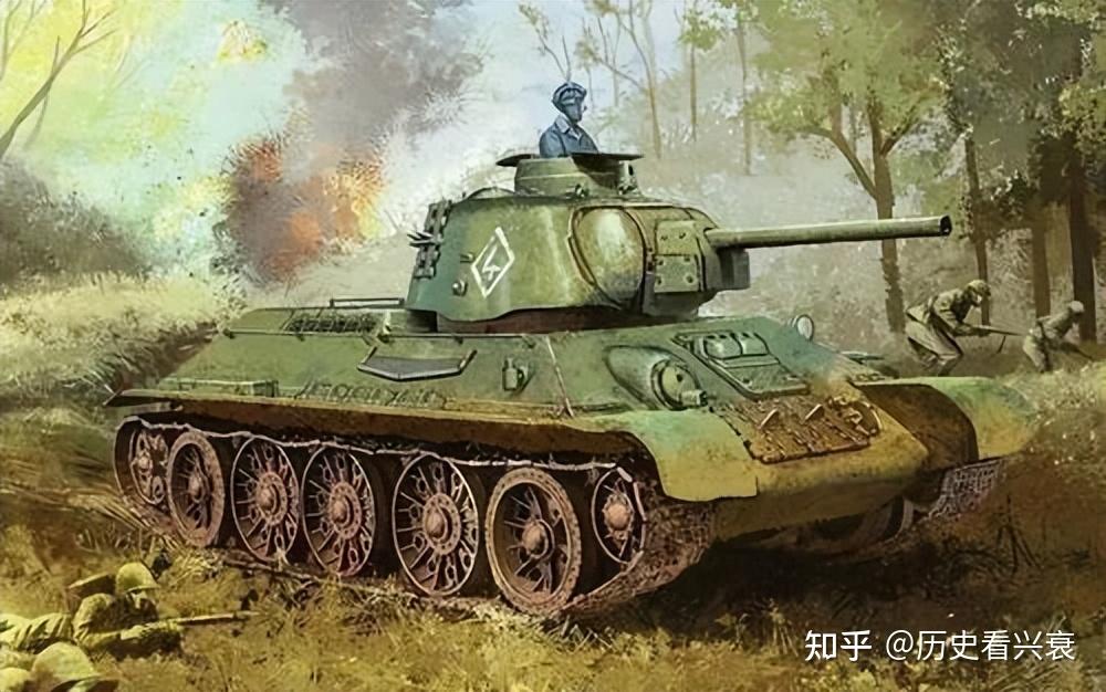 t34是二战最优秀的中型坦克为什么会在卫国战争初期惨败呢