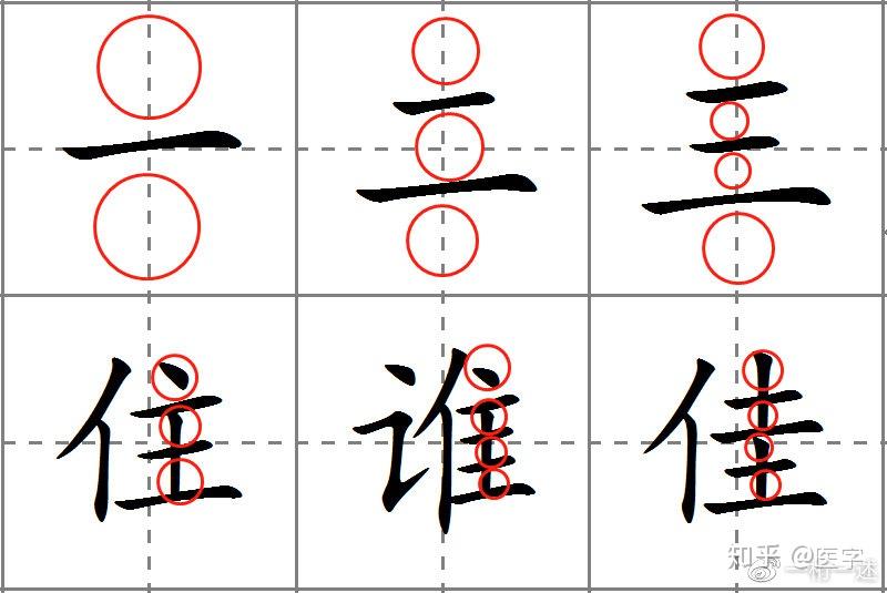“医”字- 第二章-入门,横写好一、二、三 - 知乎