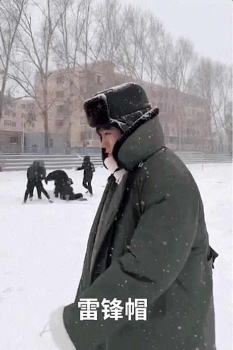 滑冰玩雪谁能玩得过东北人